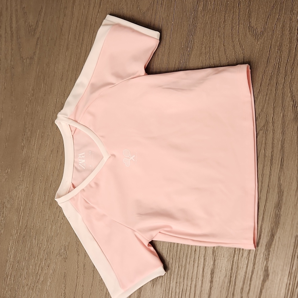 Zara girls short sleeve t-shirt